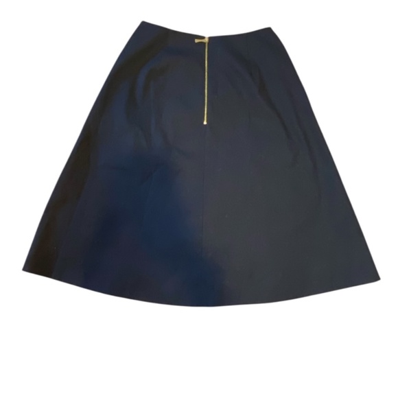 Kate Spade Cotton retro style a-line midi flamingo skirt. Sz 2 - Picture 11 of 16